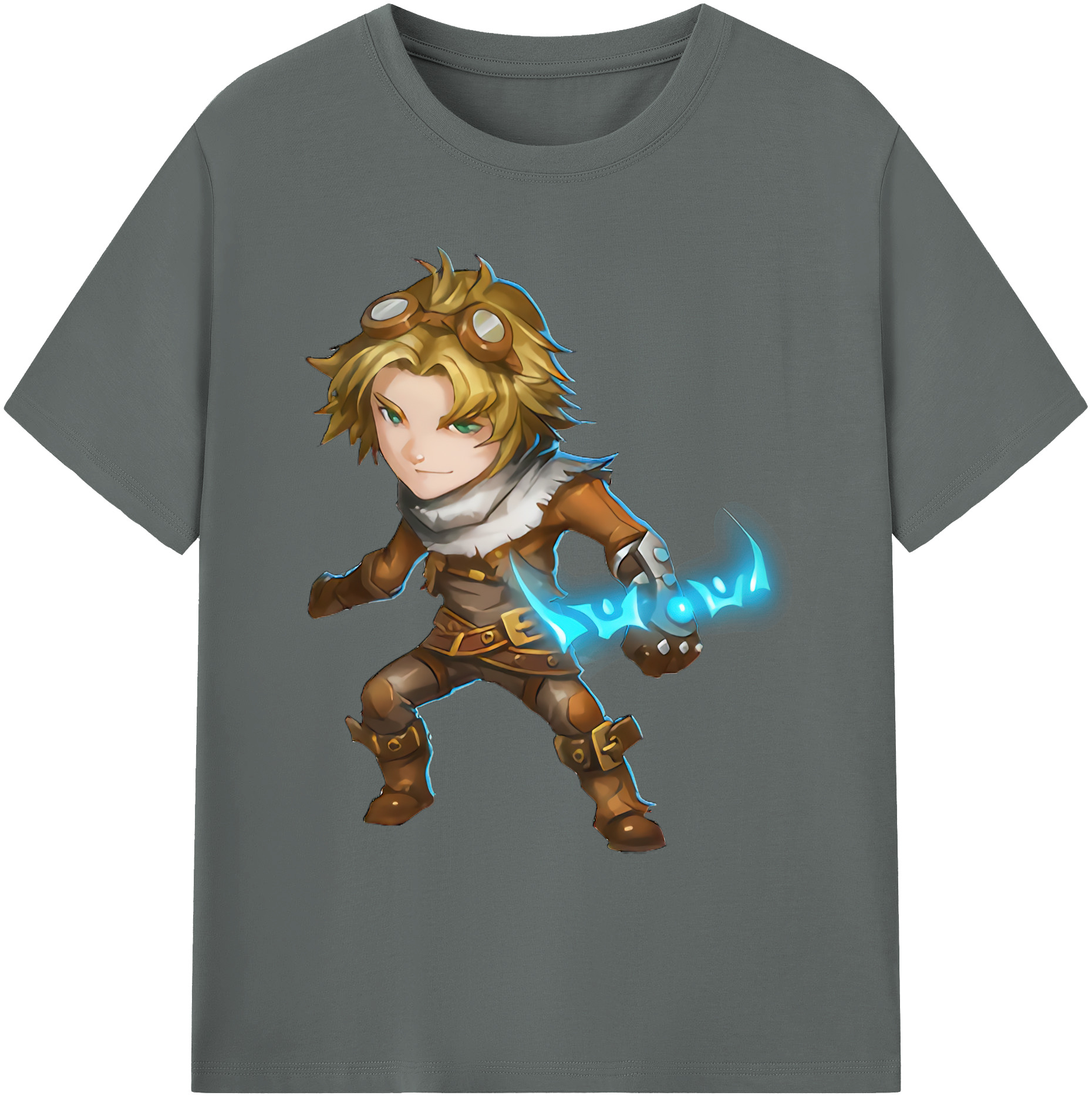 リーグ・オブ・レジェンド League of Legends LOL 綿100％ メンズ半袖Tシャツ｜肌触りやわらか＆通気性